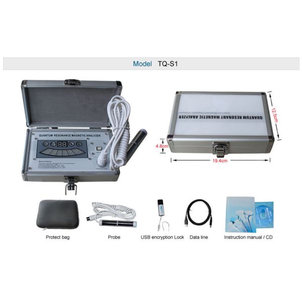 Magnetic Resonance Quantum Body Health Analyzer With Thai Version