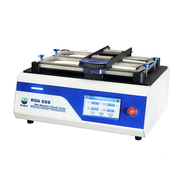 Tester de desbaste de abrasión húmeda ASTM D 2486 BGD 526 Máquina de resistencia al desbaste de revestimiento arquitectónico