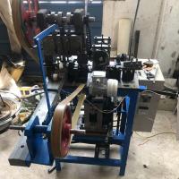 Tipo de rolo Cartão de fecho Máquina de grapação Cobre revestido de zinco fio revestido