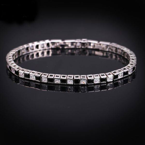 Fashion Bangle  AAAA Cz Gold Silver color Wedding Bracelet bangle for women Fashion accessaries