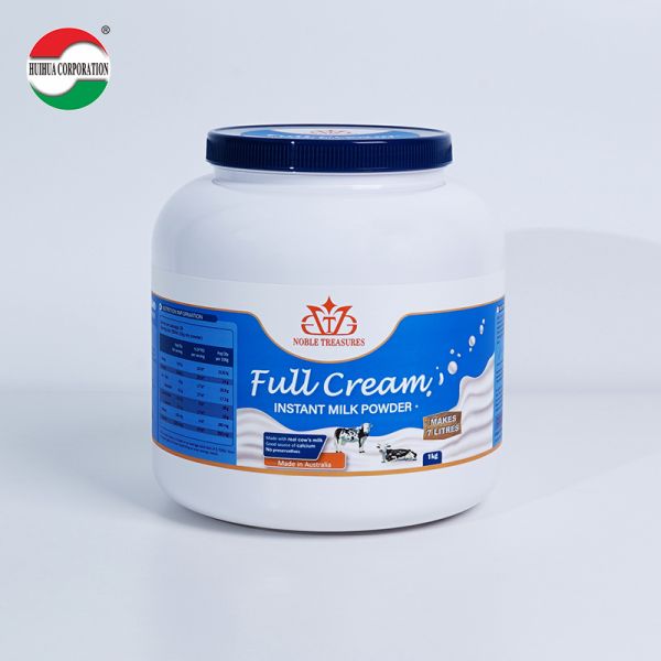 Manufacturer Customized 2000ml 4000ml Wide Mouth Round Bottle Protein Powder Milk Powder Packaging Jar