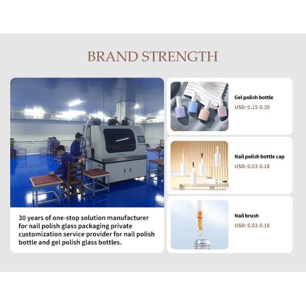 Покрытие10 мл бутылка с лаком для ногтей Прочное стекло бутылка с лаком для ногтей
