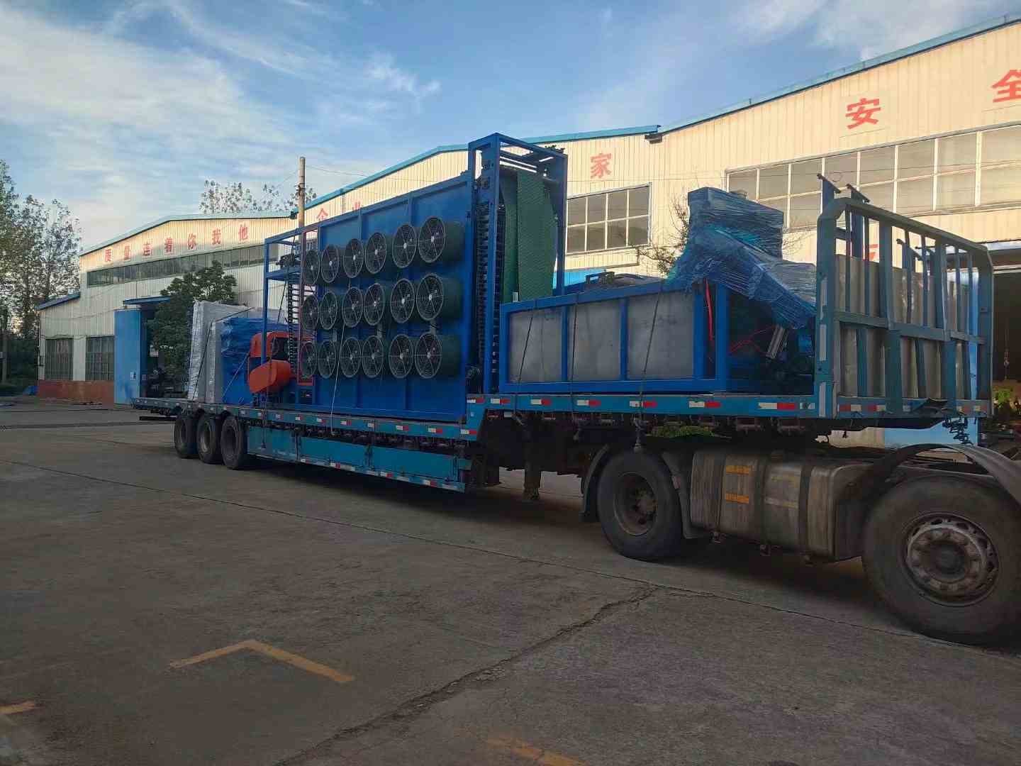 Автоматические 28.8Kw снимают резиновую смесь резиновая охлаждая синь машины XPG800