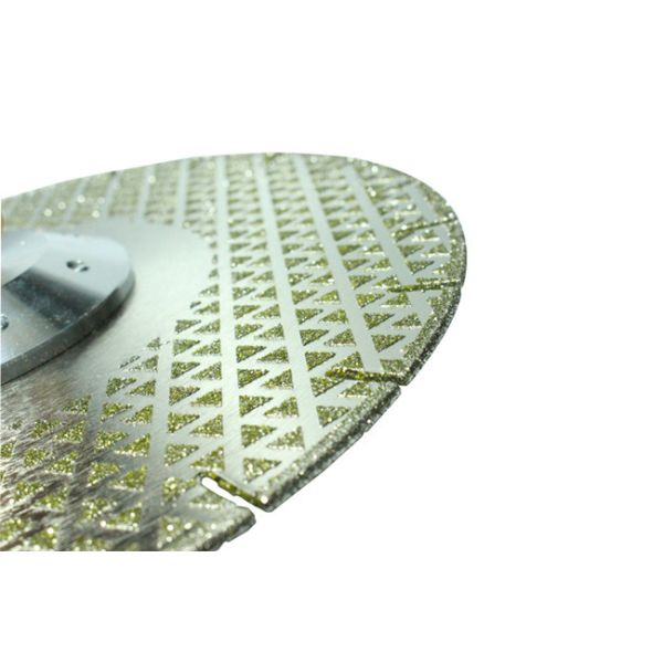 диск вырезывания плитки лезвия алмазной пилы 1.6mm 1.8mm гальванизировать