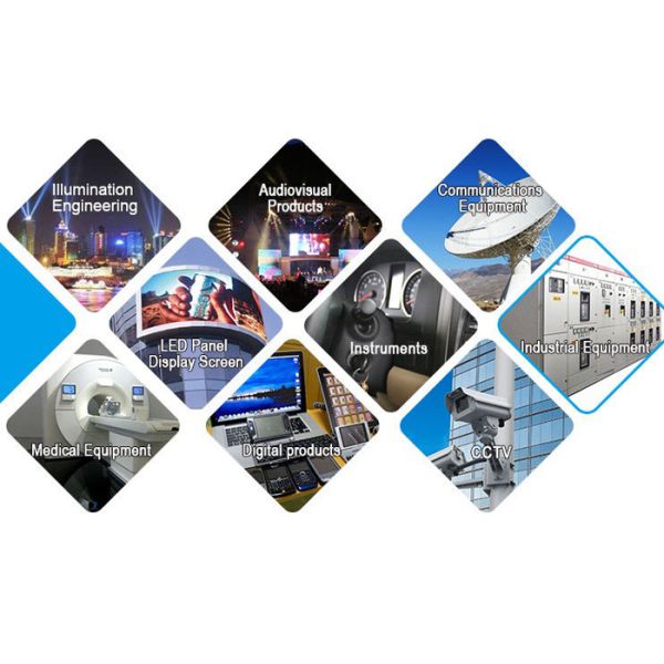 Constant Voltage Outdoor CCTV Led Switching Power Supply IP67 Waterproof 12V 10W 20W 60W