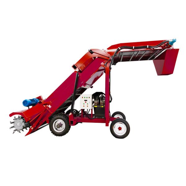 5m Height 24t/H Silage Loader With Chain Scraper Conveyance For Medium Scale Silage Pits