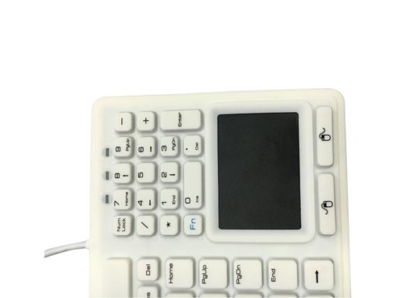 EN60601 passou o teclado médico impermeável com o Touchpad que inclui o teclado numérico numérico