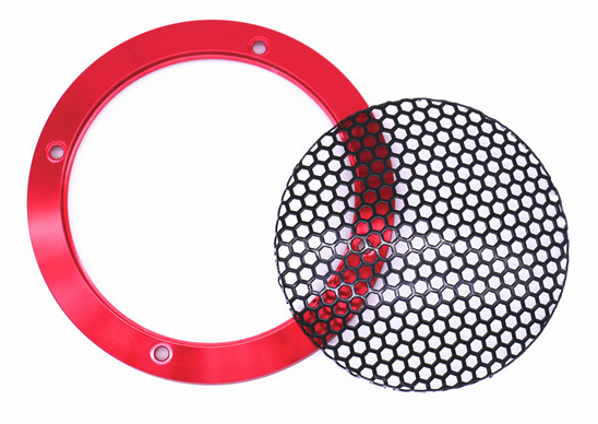 сетка металла диктора 0.5mm водоустойчивым пефорированная грилем