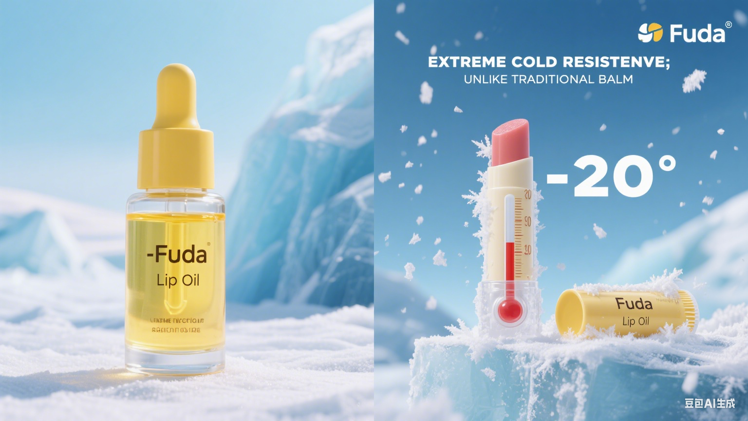 Huile essentielle réparatrice pour les lèvres, antigel naturel, ne durcit pas à -20°C