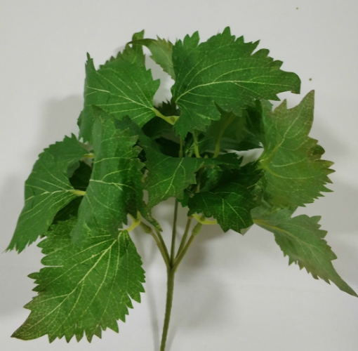 12 Inch Large Artificial Tree Branches Perilla Frutescens Faux Folium Perillae