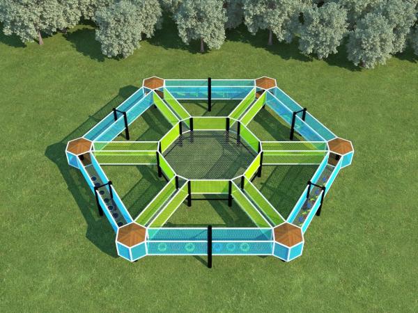 Soft Children'S Jumping Trampoline Trampoline Park 5 Years Old Trampoline Park Birthday Party