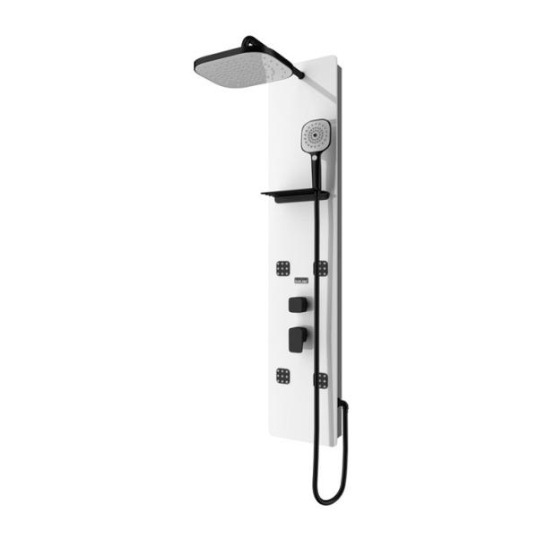 Star Rated Hotels Commercial Stainless Steel Shower Panels , Corner Shower Panel