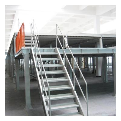 Warehouse Multi-level Mezzanine Flooring with RAL System and 300-1500kgs/sqm Weight Capacity
