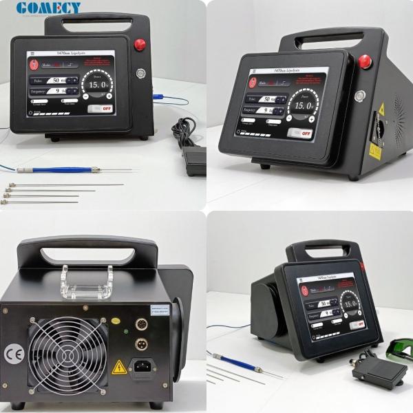 15W/20W 1470nm Endolaser for Liftinging Facial Lipolysis and Endovenous Laser Spider Vein Removal 3 Meters Fiber