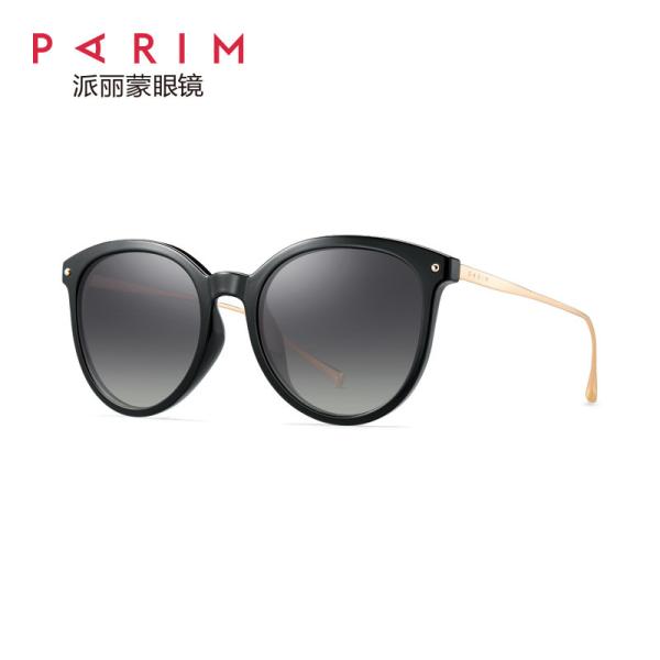 Female PEI Sunglasses TAC Porlarized Lens Black Brown Eyeglass Plastic Frames