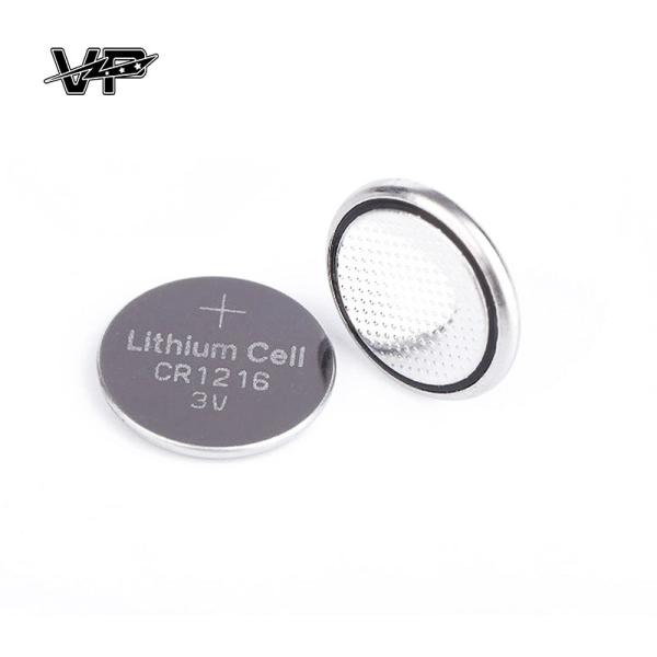 Customized Cr1216 3v Lithium VP Batteries Non Rechargeable For Light Toys