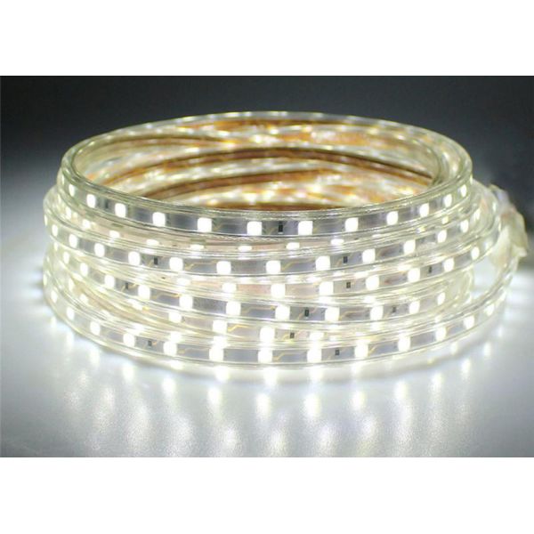 High Voltage LED Strip 110V AC Input 100M Long SMD 3528 60 LEDs Per Meter With Easy Installation And Cutting Points