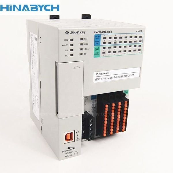 Compactlogix L18 PLC Controller 512kb Ctlr-Motion Allen Bradley 1769-L18erm-Bb1b
