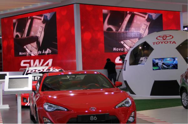 P3 P4 P5 P6 Lightweight Indoor Led Display Screen For Stage