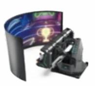 150 Degree Curved Screen Cinema Solution 4K To 8K Resolution