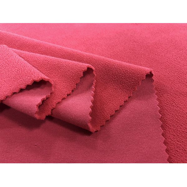 микро- ткань бархата 420ГСМ/материал бархата Пиллинг Розы игрушек анти- красный