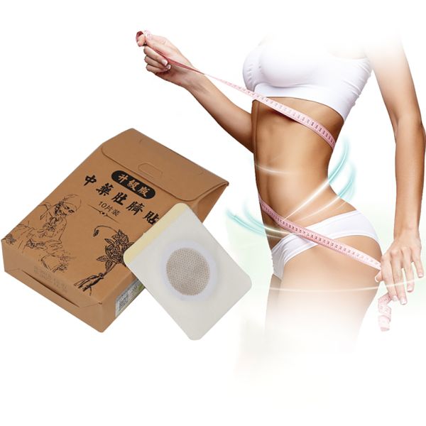 Detox Belly Slim Patch For Women Free Shipping Promotes Metabolism Fat Burning Shaping Waist Abdomen Buttock White OEM ODM