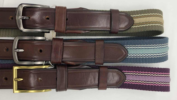 Один пояс Webbing стороны Striped, пояс 123g Webbing полиэстера регулируемый