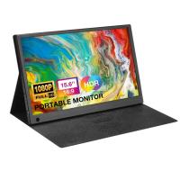 FORGOS 15,6 polegadas monitor externo portátil com 45% NTSC Gamut de cores e 16 9 relação de aspecto