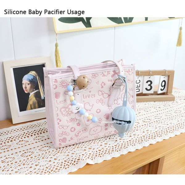 Горячий случай Pacifier силикона воздушного шара, OEM случая держателя Eco дружелюбный фиктивный