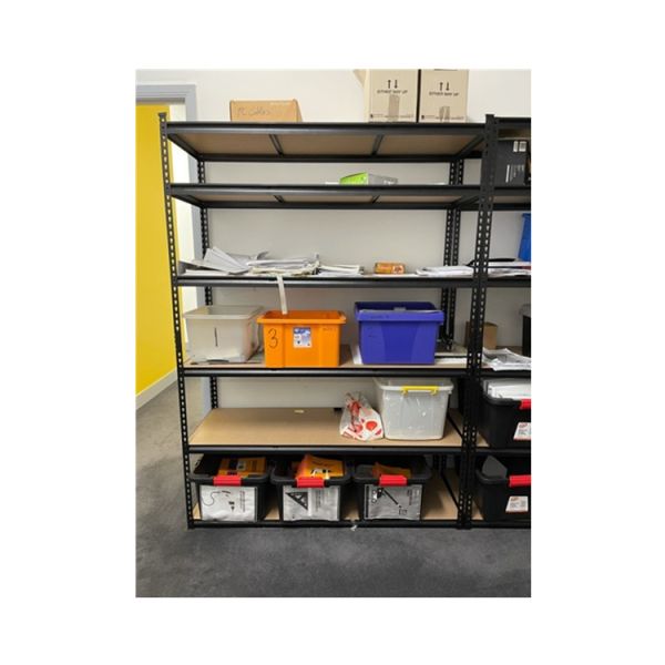 Light Duty Boltless Storage Shelf 5 Layer Steel Decking for Garage Shelving Storage