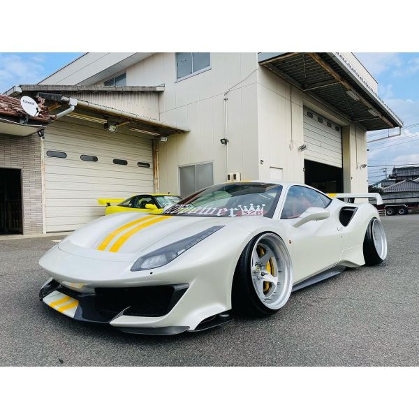 Carbon Fiber Widebody Ferrari 488pista Spoiler Carbon Fiber Spoiler Wing