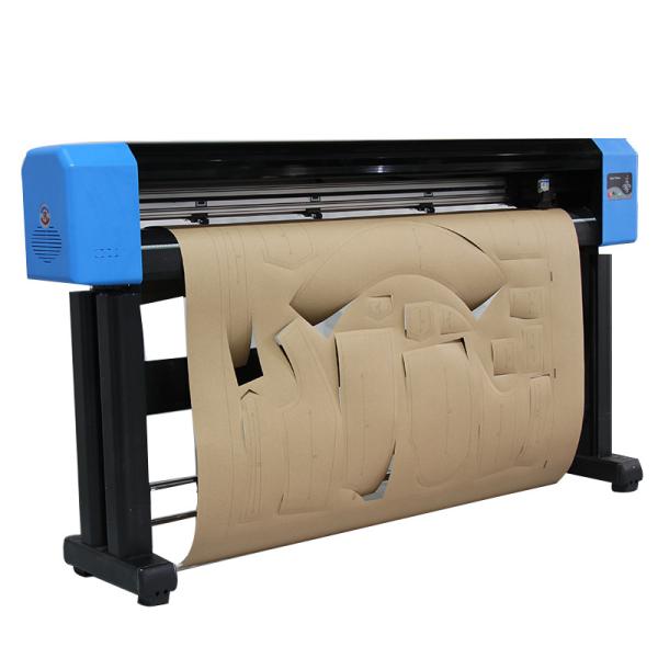Double Heads Cad Cutting Machine , High Performance Garment Plotter Machine