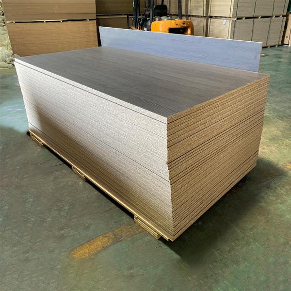 4x8ft Melamine Faced Particle Board Ultralow Formaldehyde Emission Furniture Chipboard