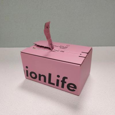 Corrugated Cartons Zipper Kraft Paper Packaging Box For E Commerce