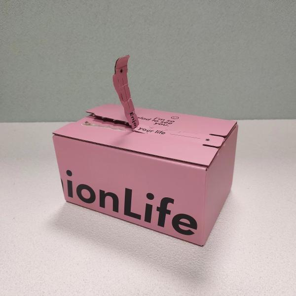 Corrugated Cartons Zipper Kraft Paper Packaging Box For E Commerce
