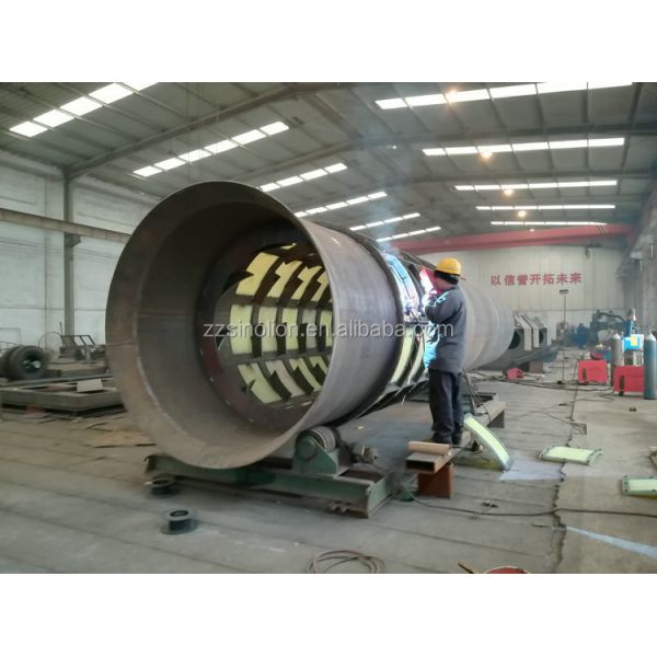 Red Sandstone Rotary Drum Sieve Drum Screen for Sandstone Discharge Size as Requested