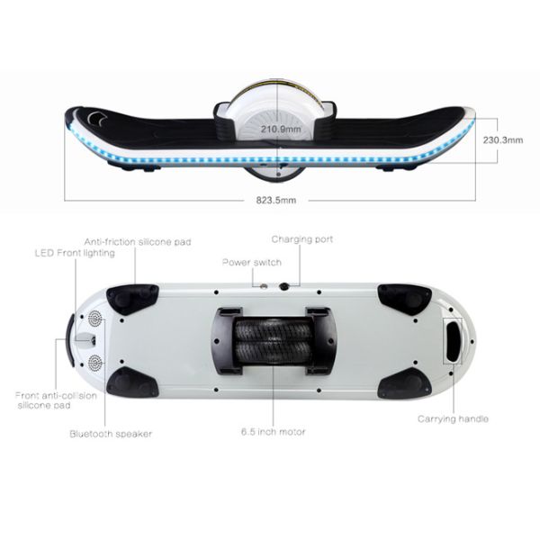 Balance Stand Up One Wheel Electric Unicycle Small Single Wheel Skateboard