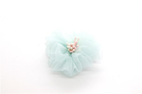 Handmade Girl Shoe Lace Flowers For Shoes / Hair / Headband SGS Certificated