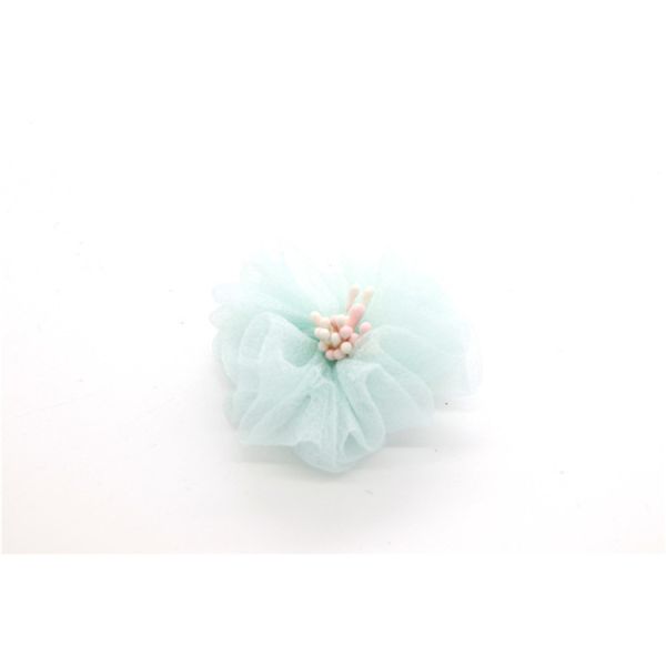 Handmade Girl Shoe Lace Flowers For Shoes / Hair / Headband SGS Certificated