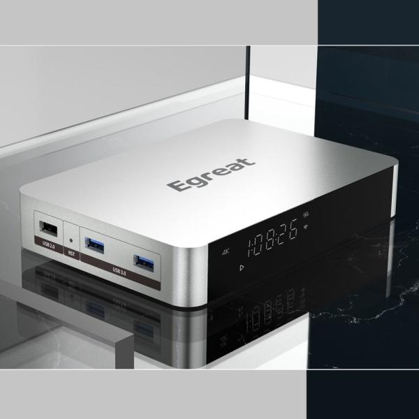 Hifi Audio Hdr Media Player With DAC In Egreat A5 - II 4K Hard Drive Disk