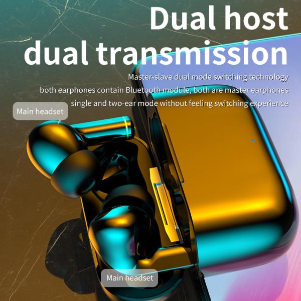 Touch Control Long Playtime Stereo Gaming Headset Bluetooth V5.0 Headphone