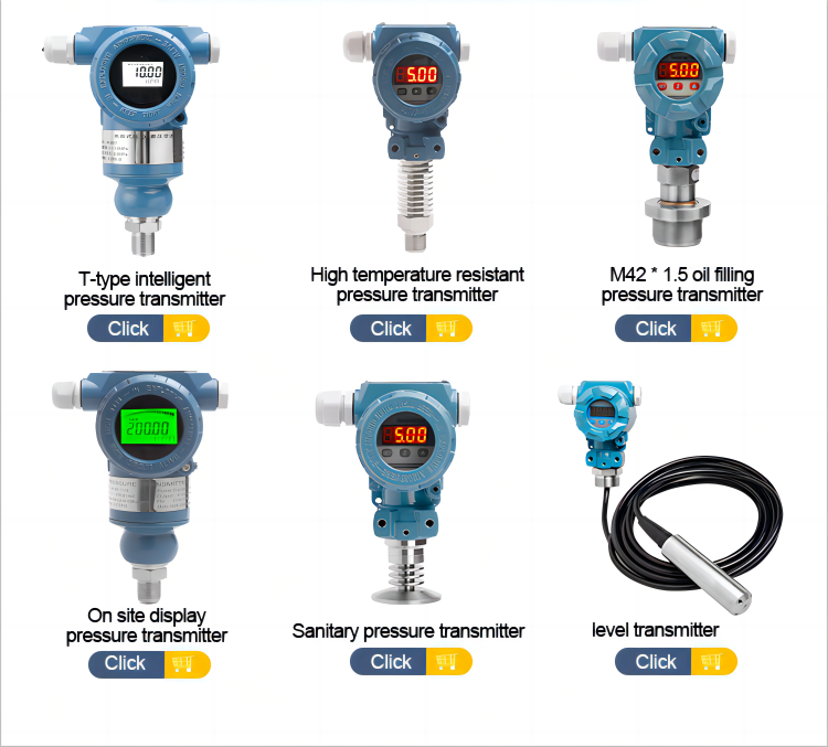 Hank 4-20mA  0.5-4.5v Ceramic HAVC Air Compressor Water Truck Fuel Oil Brake Pressure Sensor