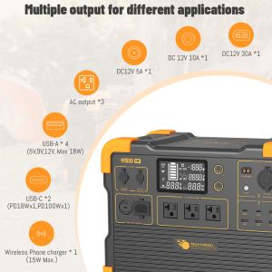 Generador de inversor solar de energía solar portátil de aprovechamiento de