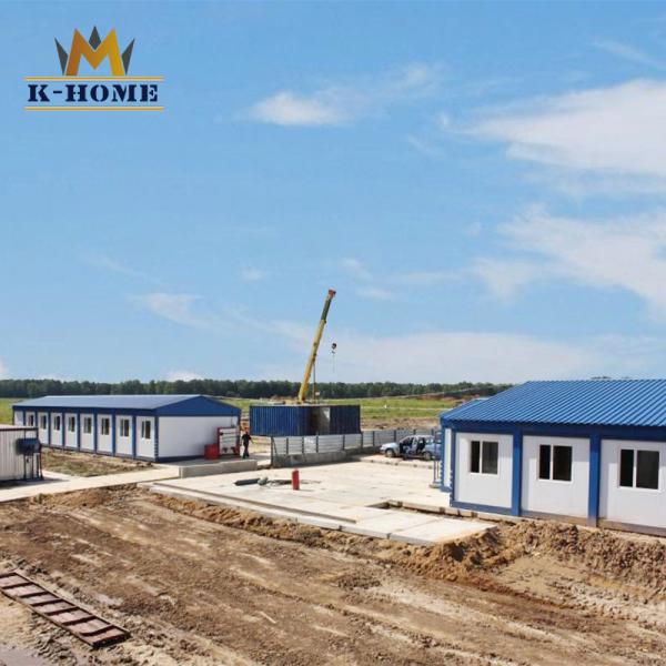 Acampamento portátil do homem do campo petrolífero da acomodação do canteiro de obras