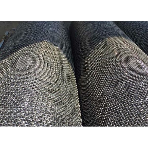 High Carbon Steel Woven Wire Screen With Width 0.2-2.5m Length 25m To 30.5m