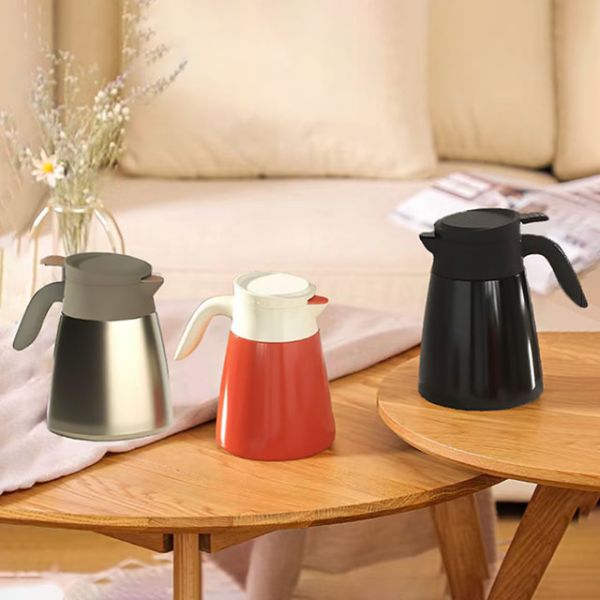 304 Stainless Steel Mini Thermos Kettle with Double-Layer Insulation Model HK-1000-21