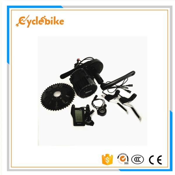 8fun 48v 750w Electric Bike Mid Motor 46Teeth Thumb Throttle
