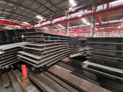 A plataforma laminada a alta temperatura do aço carbono Q345 cobre o metal estrutural 200mm