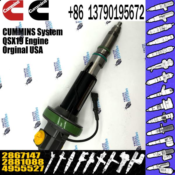 Excavator spare parts 4964170 Fuel Injector 4964171 4955524 2867147 for K19 KTA19 QSK19 engine fuel injectors