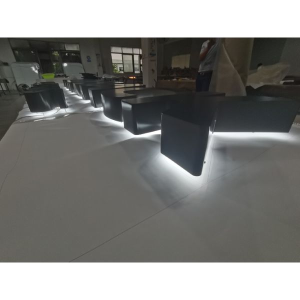 Custom Acrylic 3D LED Letter Signs 0.6mm 0.8mm Stainless Steel for Indoor decoration